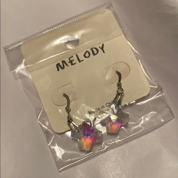 Melody Iridescent Earrings - Picture 2 of 3
